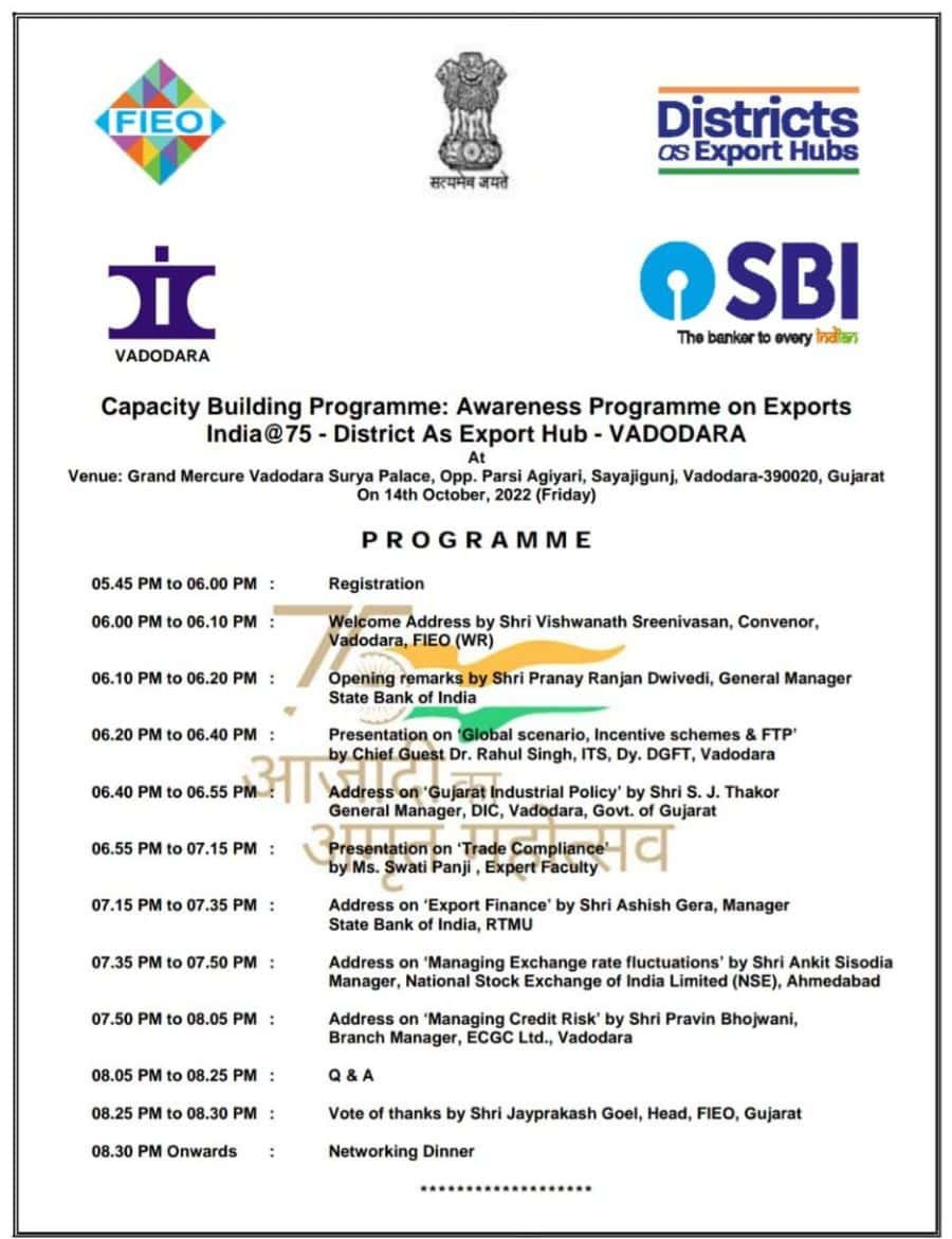 Awareness Programme on Exports India@75